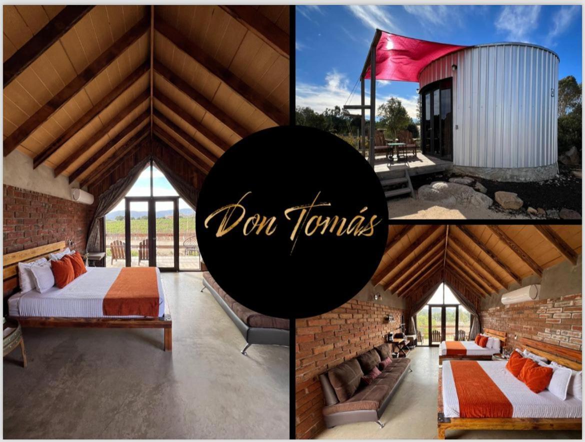 Don Tomas Vinedo Cabanas Valle de Guadalupe Zewnętrze zdjęcie